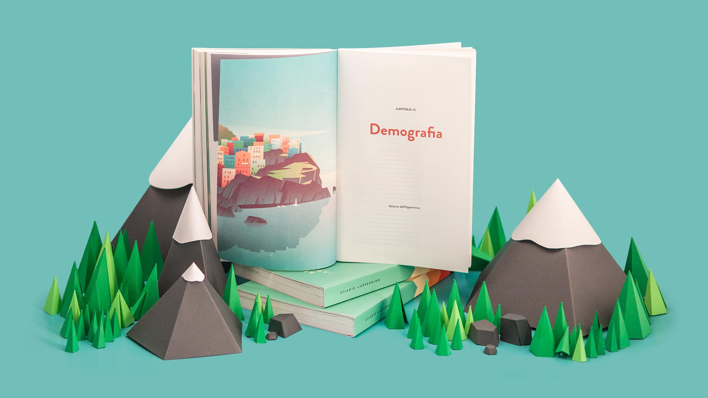 Double page title with illustration Double page title with illustration