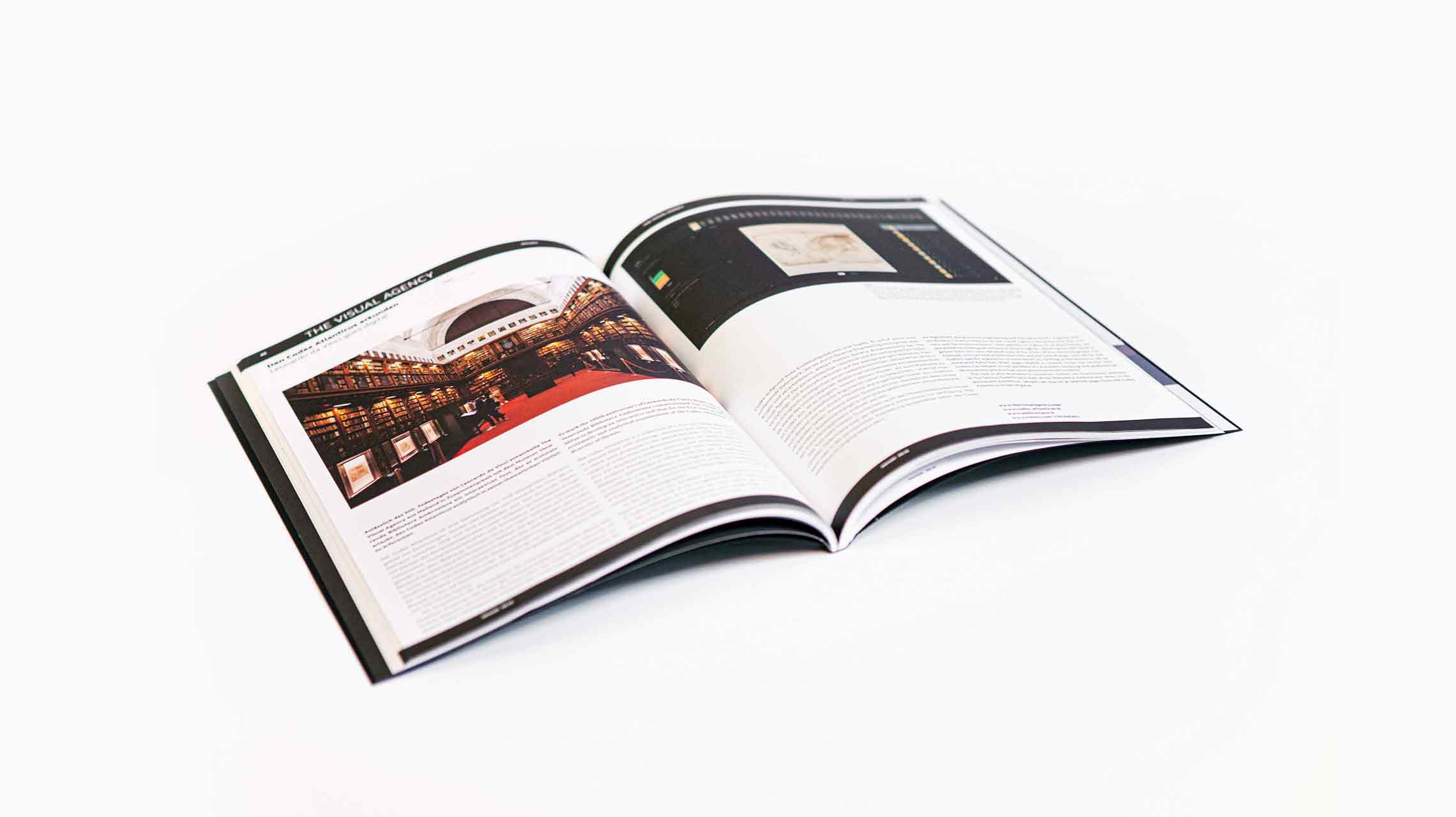Un articolo sul Codex Atlanticus pubblicato sul magazine Novum Un articolo sul Codex Atlanticus pubblicato sul magazine Novum