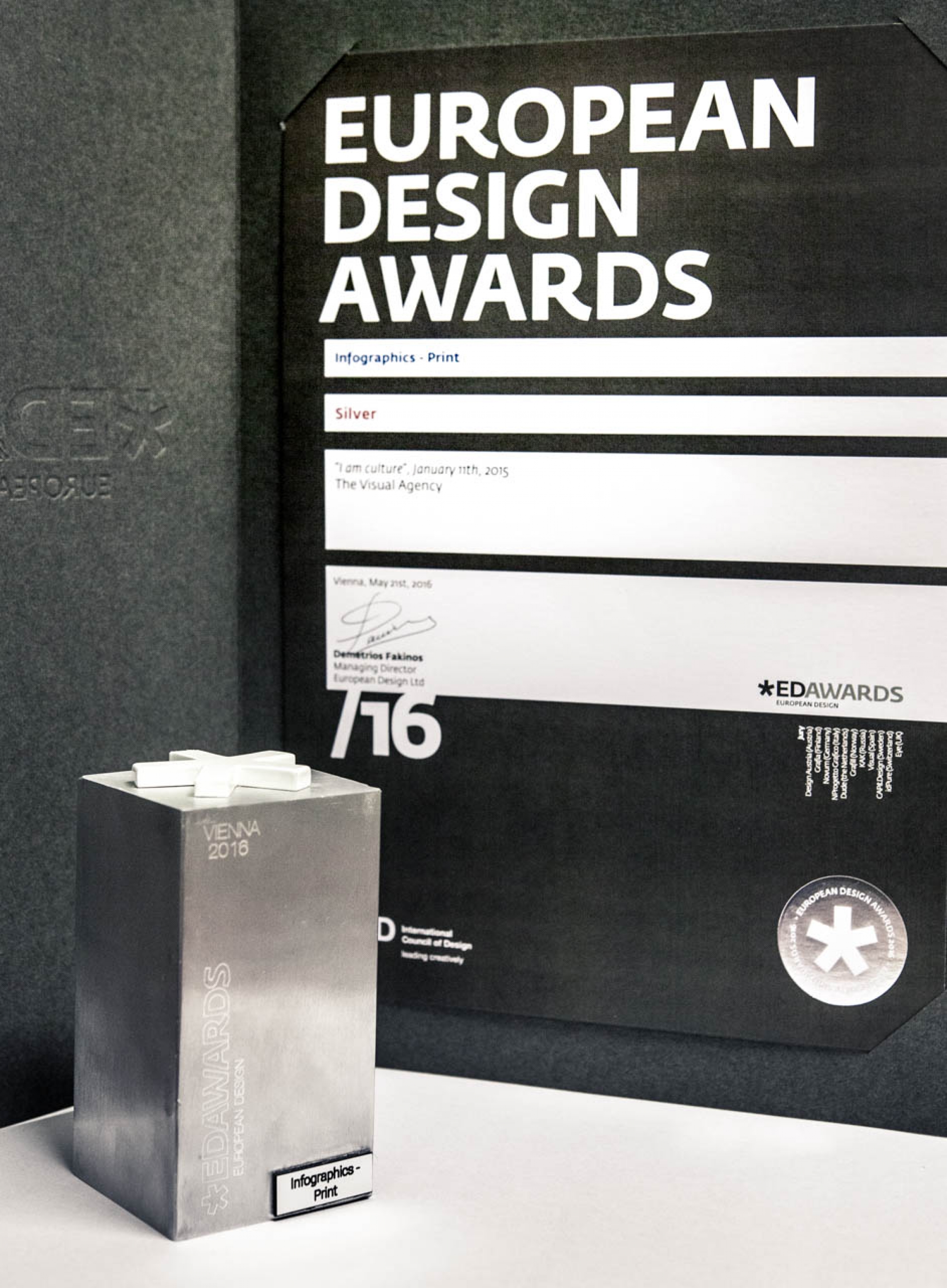 The Visual Agency vince il premio del European Design Awards nella categoria infografiche stampate The Visual Agency vince il premio del European Design Awards nella categoria infografiche stampate