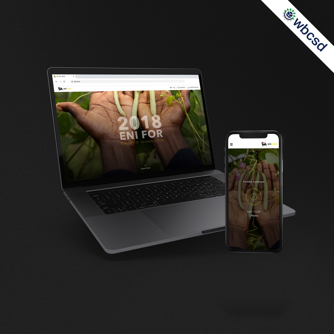 Computer and mobile versions of Eni For 2018 Computer and mobile versions of Eni For 2018