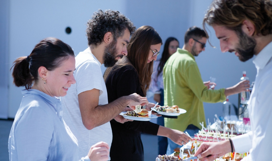 ADayAway catering for The Visual Agency's employees ADayAway catering for The Visual Agency's employees