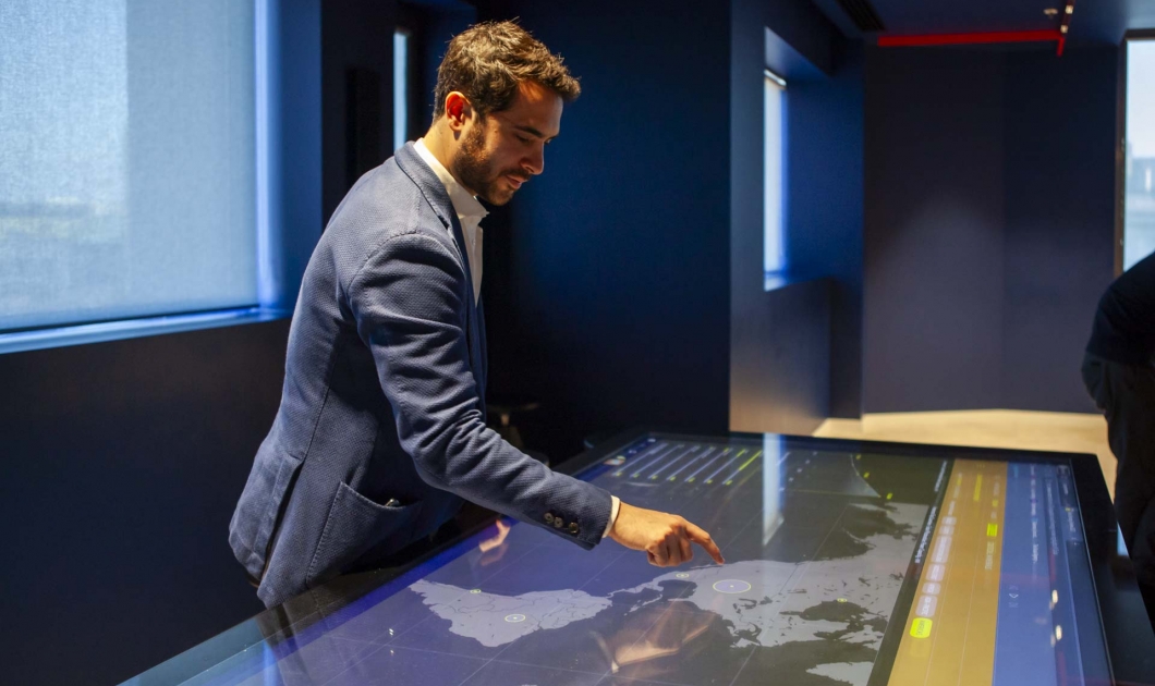 Presenting an interactive map to our clients Presenting an interactive map to our clients