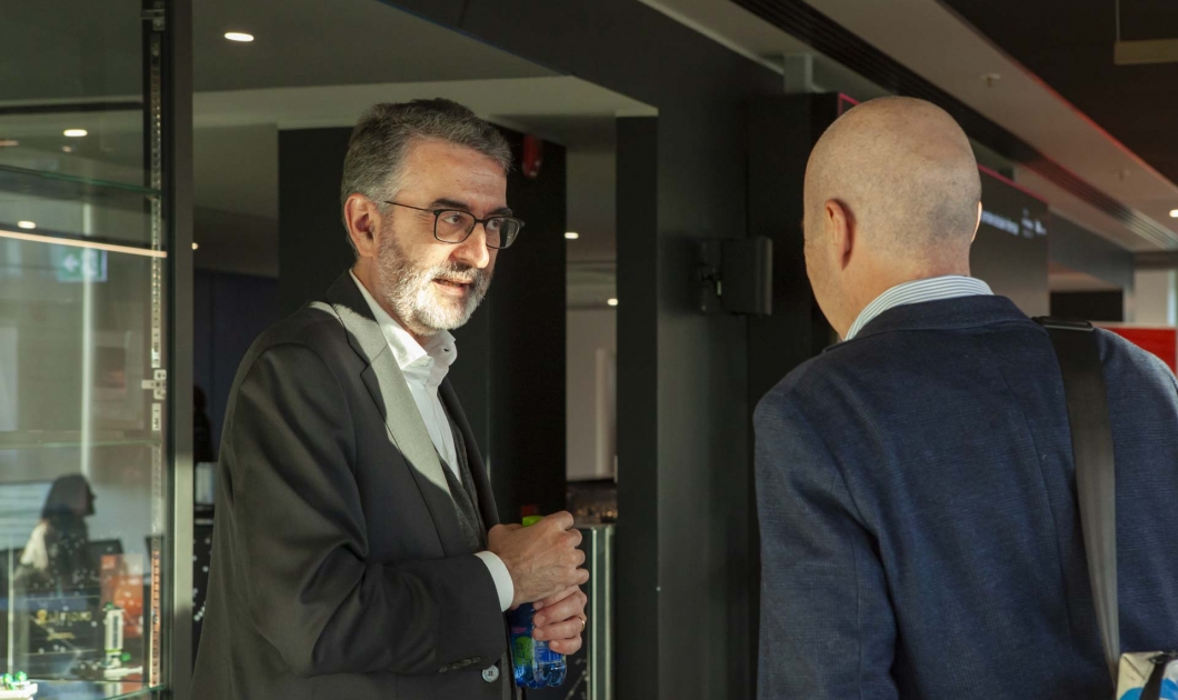 Marco Bardazzi at the event of our new offices Marco Bardazzi at the event of our new offices