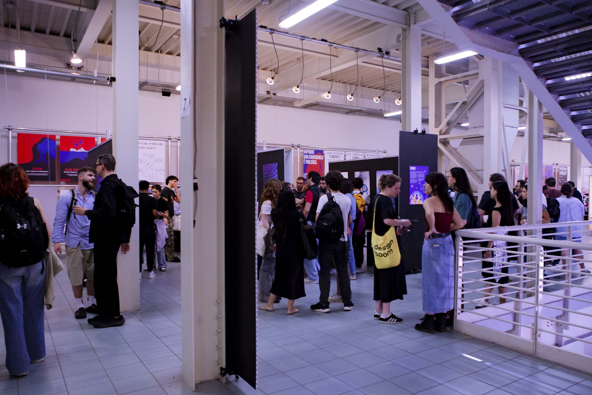 Exhibition of the students' works at Politecnico Exhibition of the students' works at Politecnico