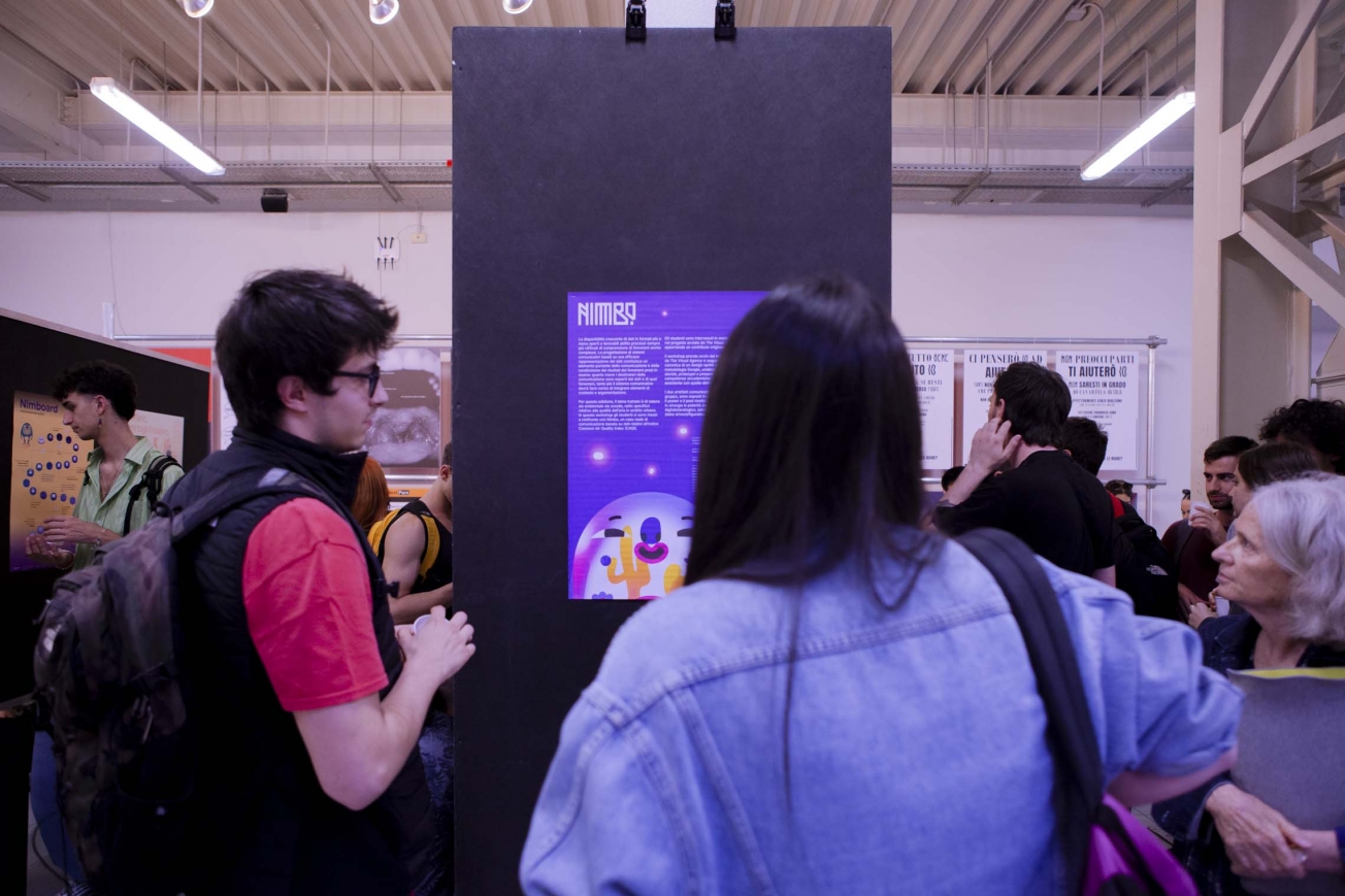 Exhibition of the students' works at Politecnico Exhibition of the students' works at Politecnico