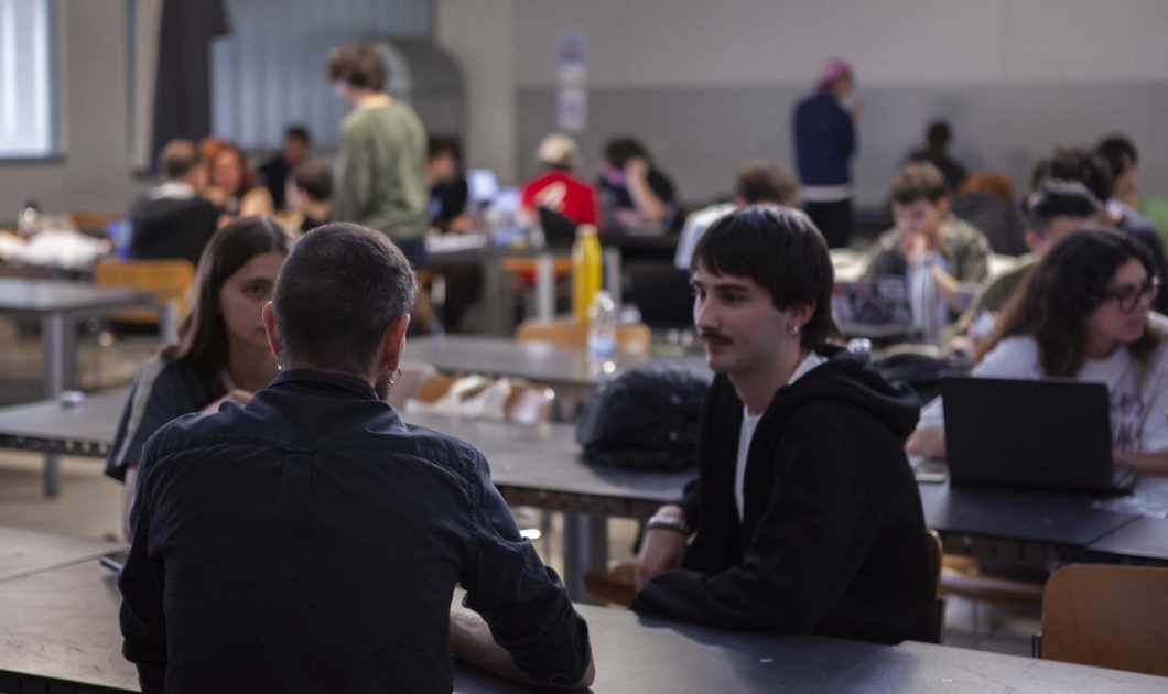 A moment from the Nimbo's workshop at Politecnico A moment from the Nimbo's workshop at Politecnico